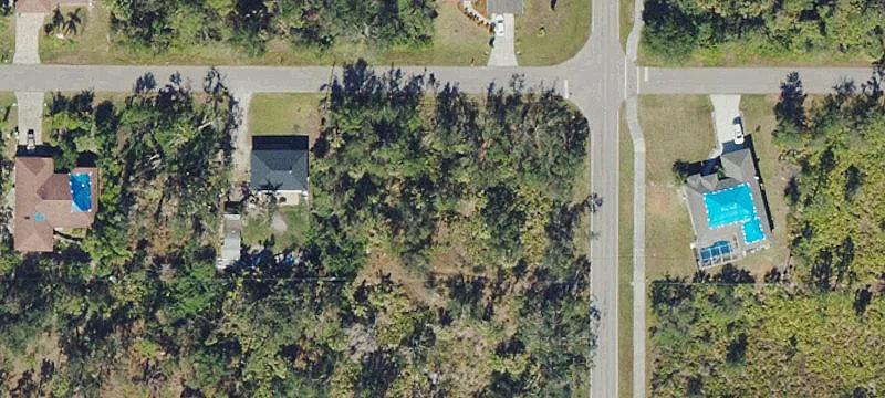 Oversized Double Corner Home Lot
