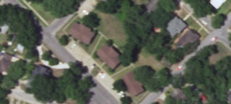 Two-Location Fourplex Apartment Building