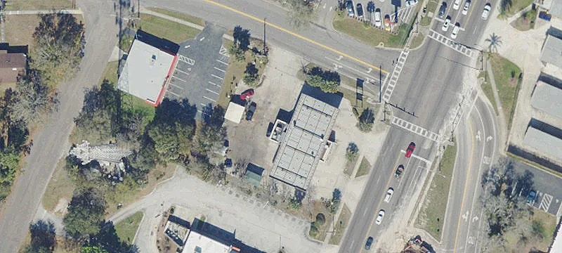 Corner Gas Station Convenience Store