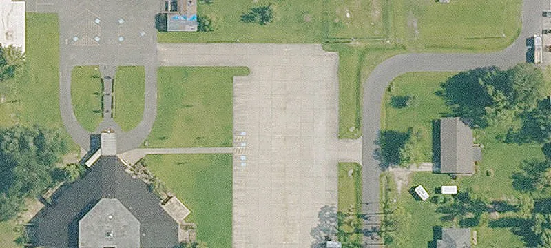 Commercial Land with Two Street Access