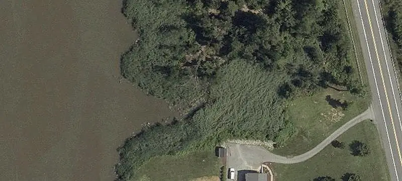 Cleared Waterfront Home Site