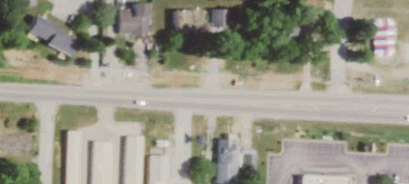 Commercial Development Lot with Gutted Structure