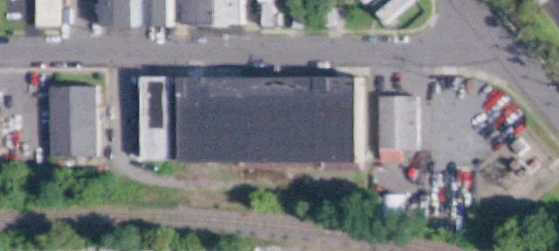 Two-Level Warehouse with Drive-Up Ramp