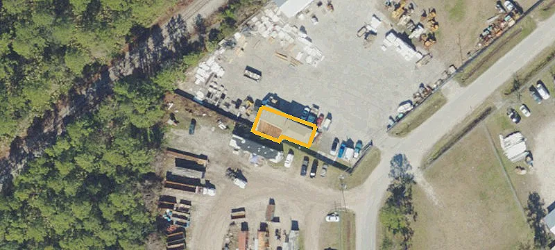 Fenced Industrial Storage Land