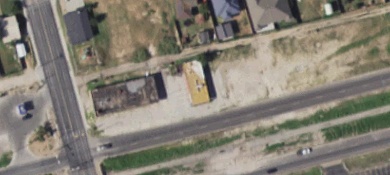 Former Restaurant Building with Visibility