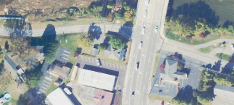 Corner Lot Office Building with Garage