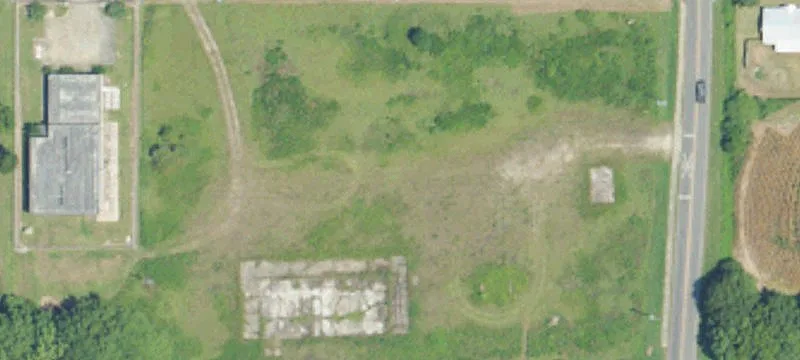 Corner Development Land with Slab