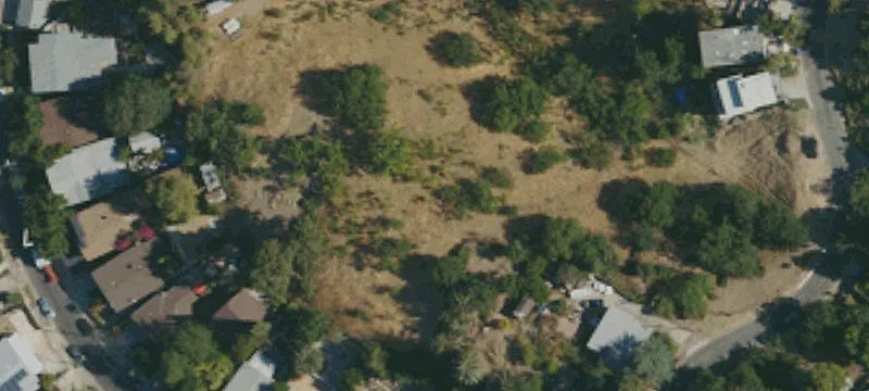 Vacant Land Between Streets