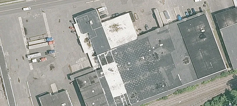 Industrial Warehouse with Loading Docks