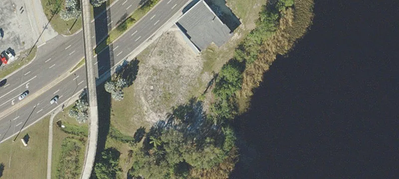Lakefront Commercial Building