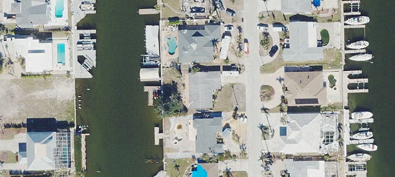 Cleared Waterfront Lot with Floating Docks