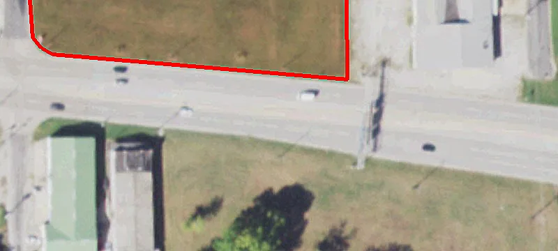 Asphalt Parking Lot Development Site