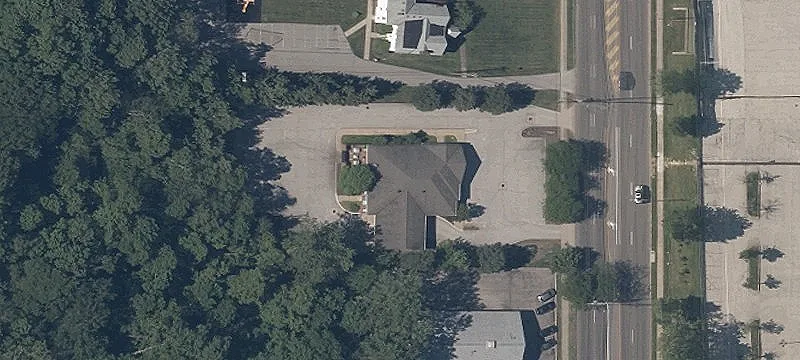 Freestanding Bank Building with Drive-Thru