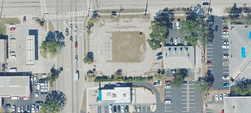 Signalized Corner Development Site