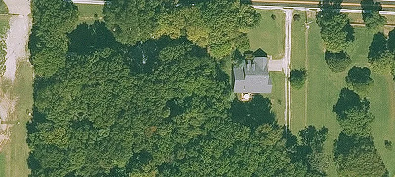 Fenced Industrial Development Site
