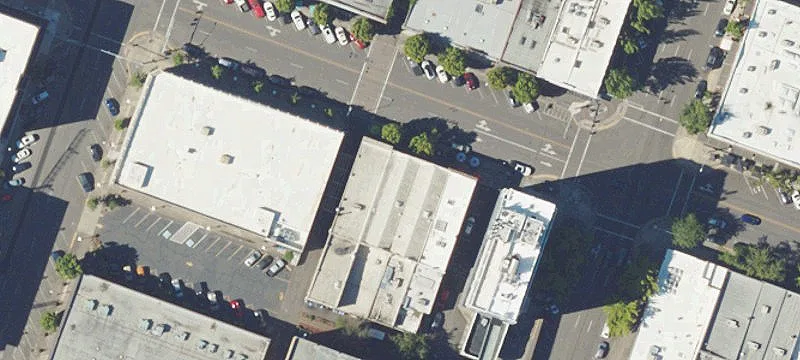 Two-Story Downtown Retail Building