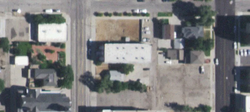 Industrial Warehouse Compound with Cranes