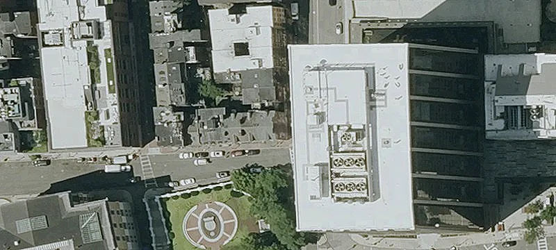 Brick Mixed-Use Multifamily Building