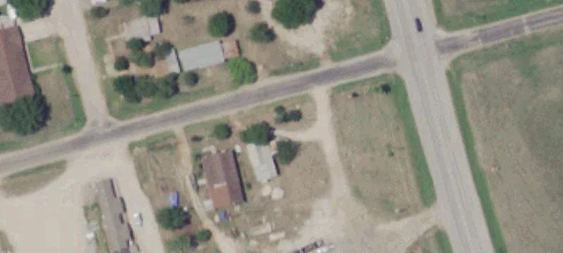 Retail Building on Corner Lot