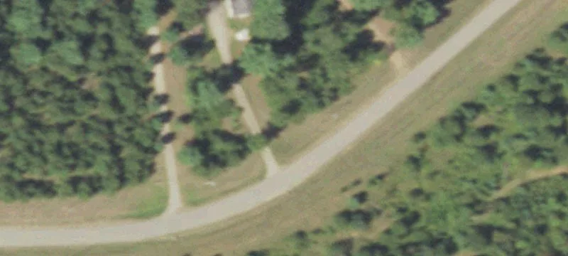 Wooded Land Parcel with Garage