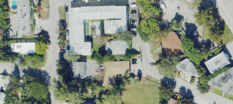 Residential Fourplex with Patios