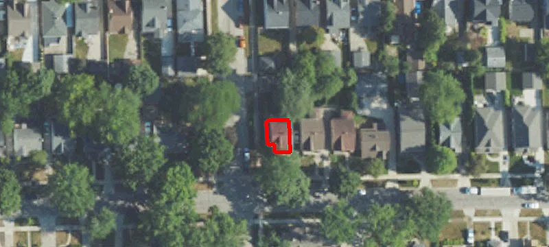 Tudor Duplex on Corner Lot