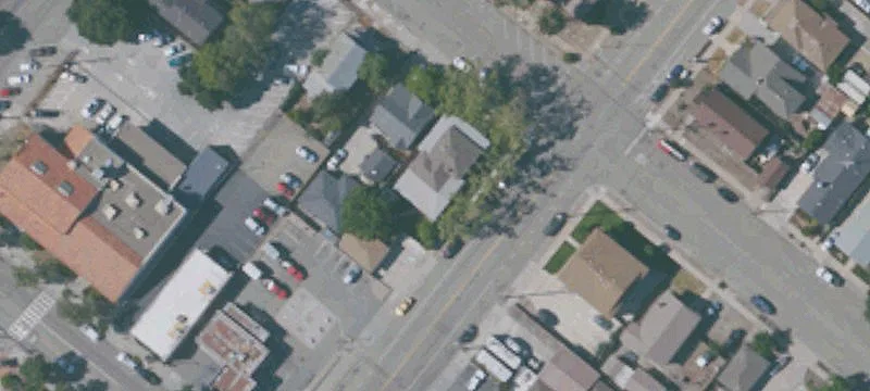 Downtown Office Building with Cottage