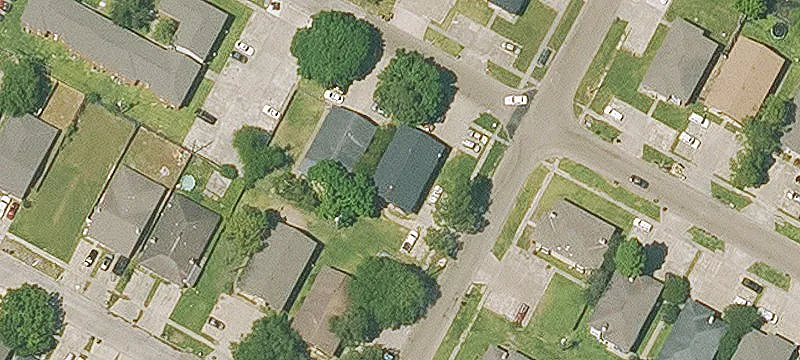 Corner Four-Unit Multifamily Property