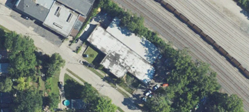 Industrial Warehouse with Dock Door