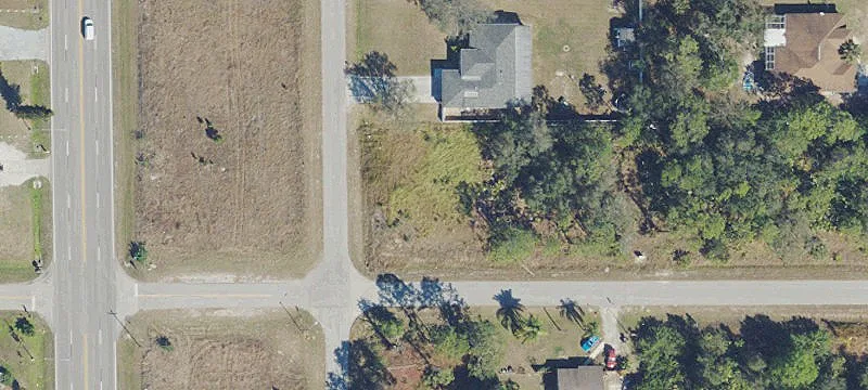 Mostly Cleared Corner Home Lot