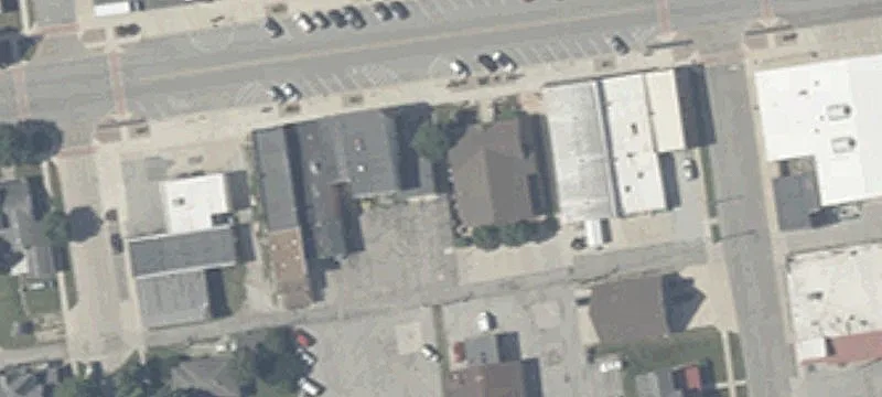 Bank Building with Drive-Thru