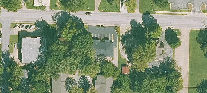 Office Building with 1-Car Shop