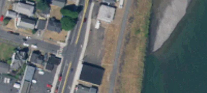 Warehouse Along the Cowlitz River
