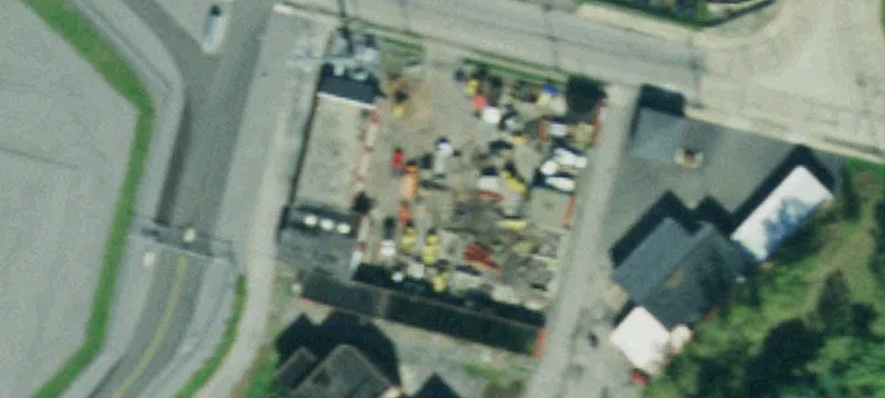 Industrial Warehouse with Loading Dock
