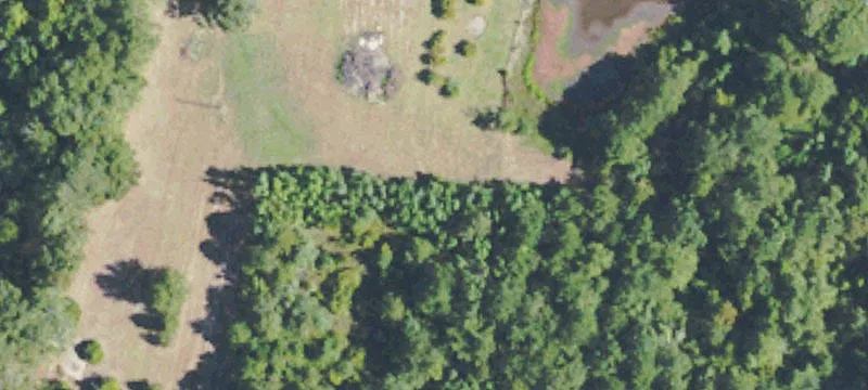 Wooded Recreational Land with Pole Barn