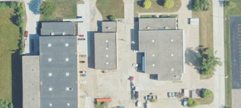 Crane-Equipped Industrial Warehouse