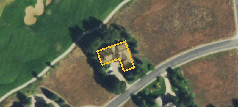 Residential Corner Lot with Golf Frontage