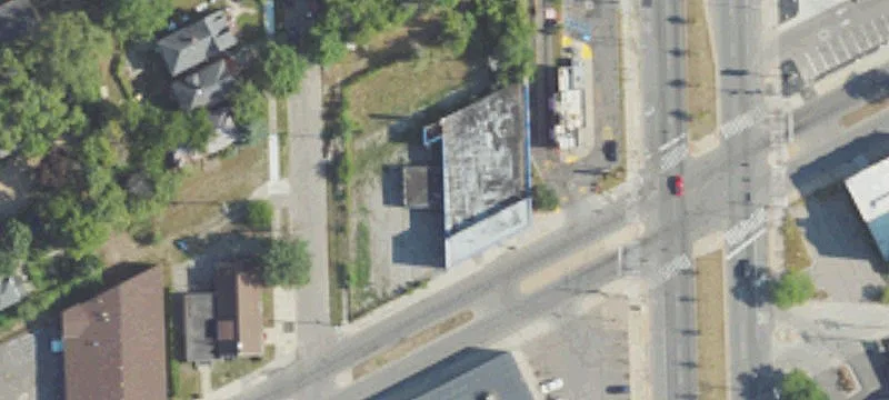 Industrial Building with Drive-In Doors