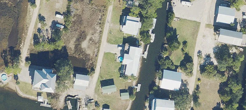 Waterfront Canal Land with Dock