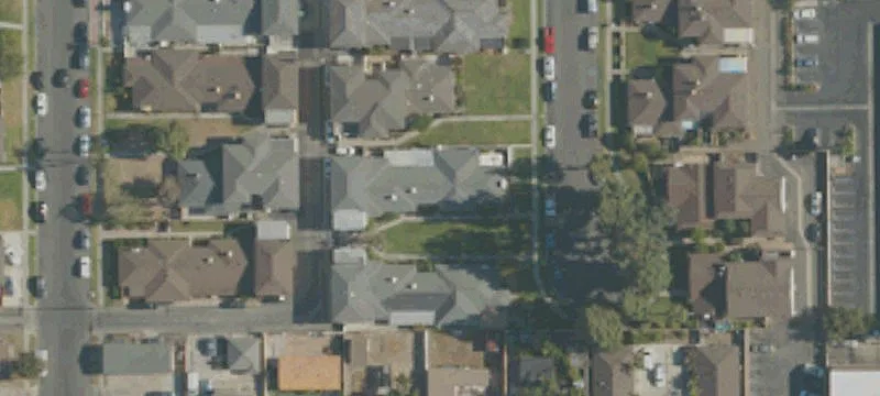 Quadplex with Back Alley Garages