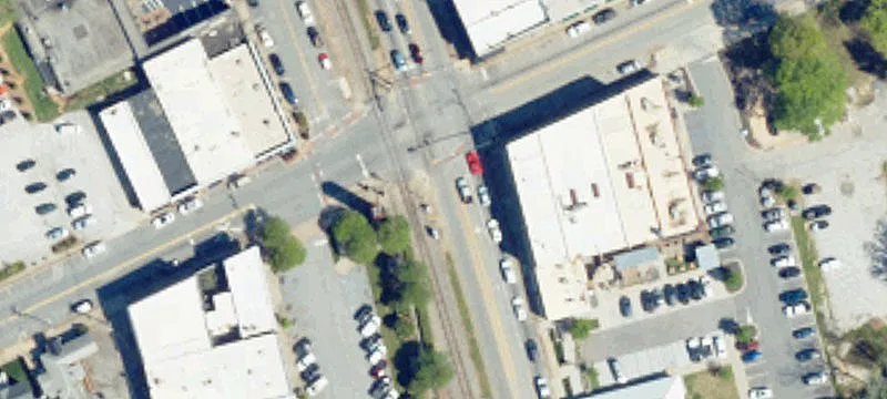 Former Bank Drive-Thru Building