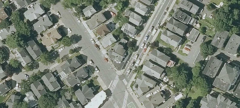 Mixed-Use Building with Two Storefronts