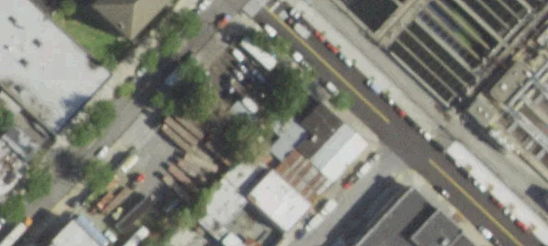 Fenced Paved Industrial Land