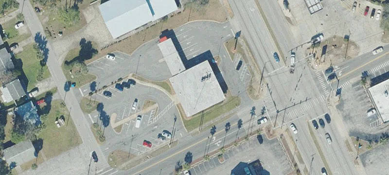 Freestanding Bank Building with Drive-Thru