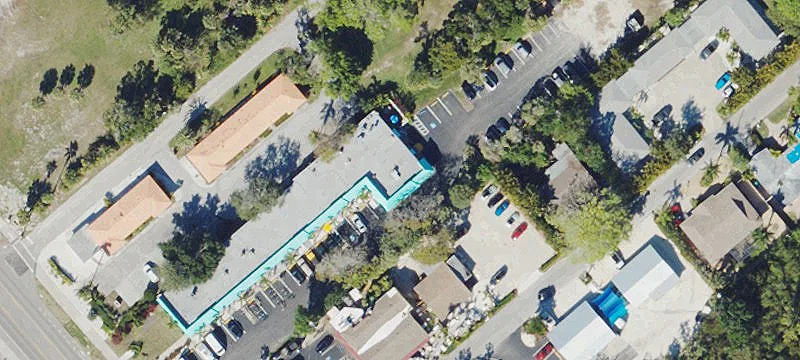 Neighborhood Retail Plaza with Beach Access