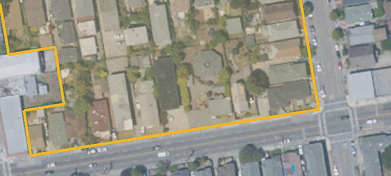 Contiguous Berkeley Development Parcels