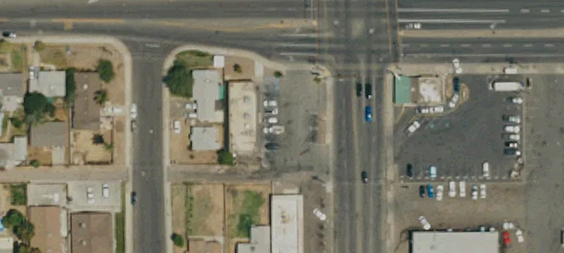 Corner Retail Building with Parking