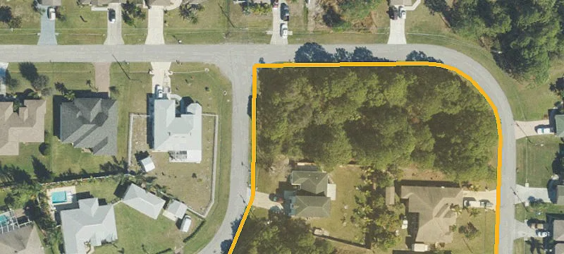Oversized Corner Lot Home Site