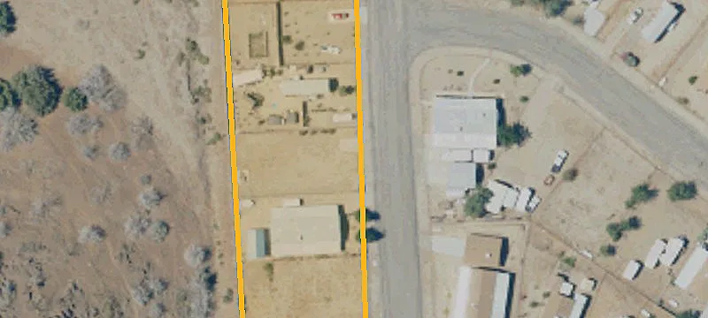 Fenced Residential Building Lot