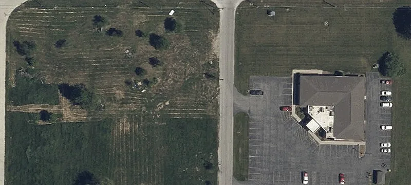 Development Site with Hard Corner
